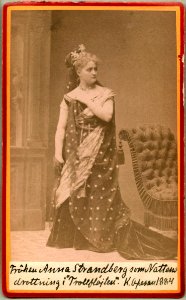Anna Strandberg, rollporträtt - SMV - H8 021