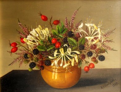 Anna Westphal - Blomster i en vase 21