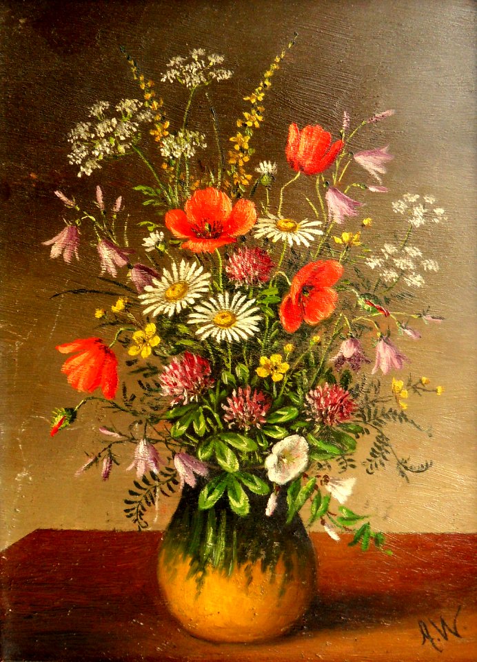 Anna Westphal - Blomster i en vase 25