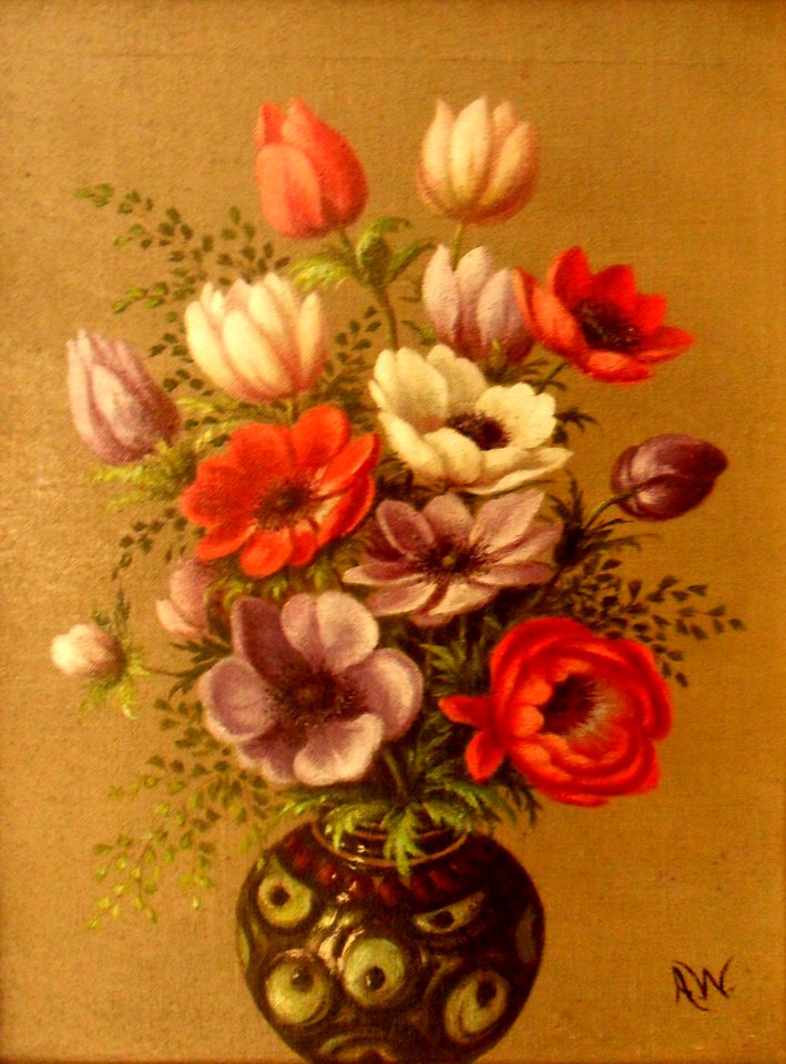 Anna Westphal - Blomster i en vase 22