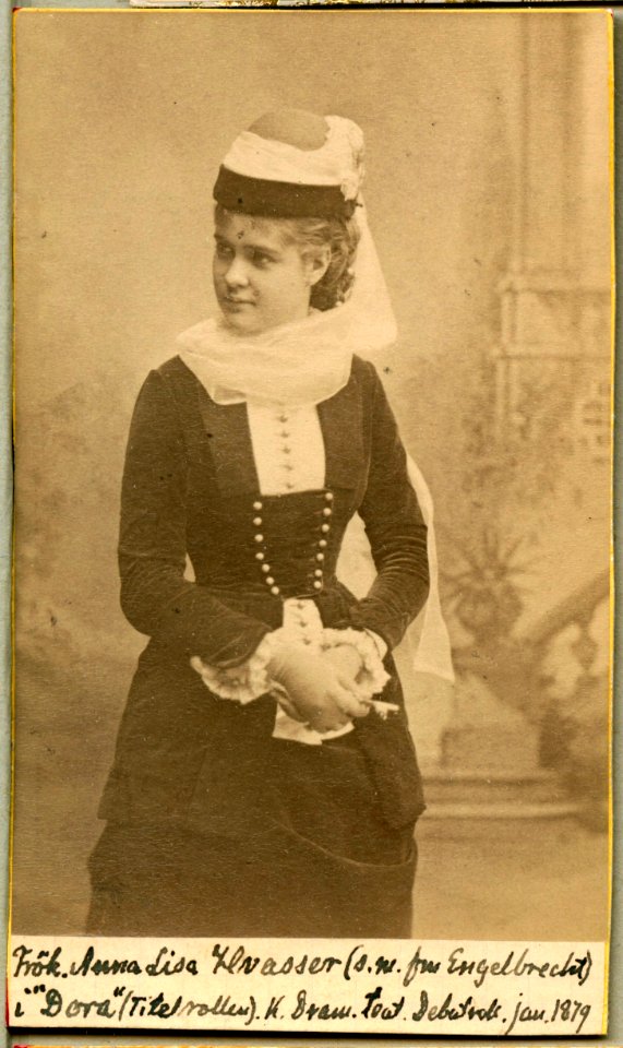 Anna-Lisa Hwasser, rollporträtt - SMV - H2 207