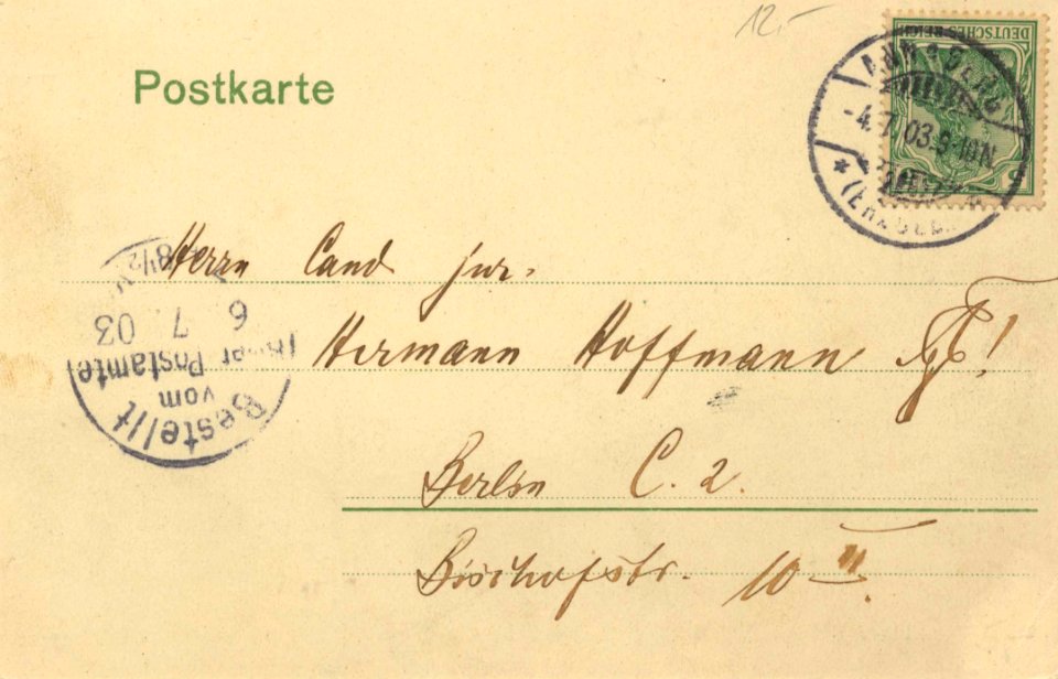 Annaberg-Buchholz, Sachsen - Marktplatz (back) (Zeno Ansichtskarten)