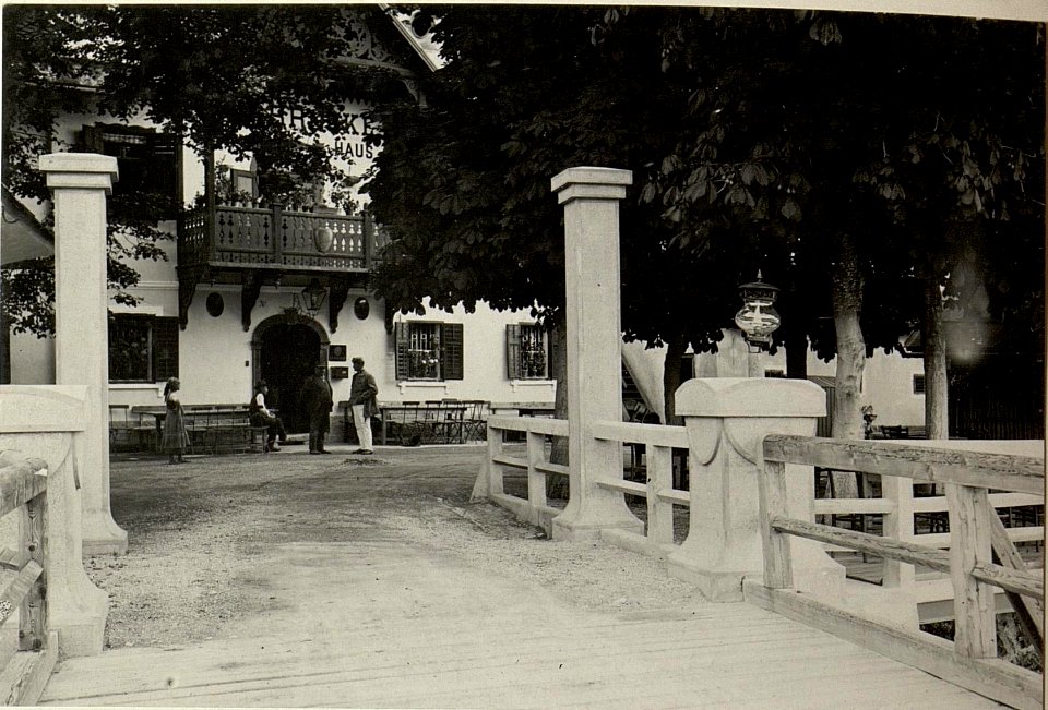Annabrücke über die Drau bei GRAFENSTEIN. Aufgenommen am 5. August 1916. (BildID 15479004)