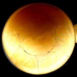 Bowl mold for manufacturing Terra Sigillata ceramics, Waiblingen, Rems-Murr Kreis, 2nd-3rd century AD - Landesmuseum Württemberg - Stuttgart, Germany - DSC02841 photo