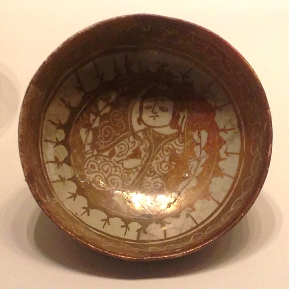 Bowl with luster decoration - IMJ B55.06.3050