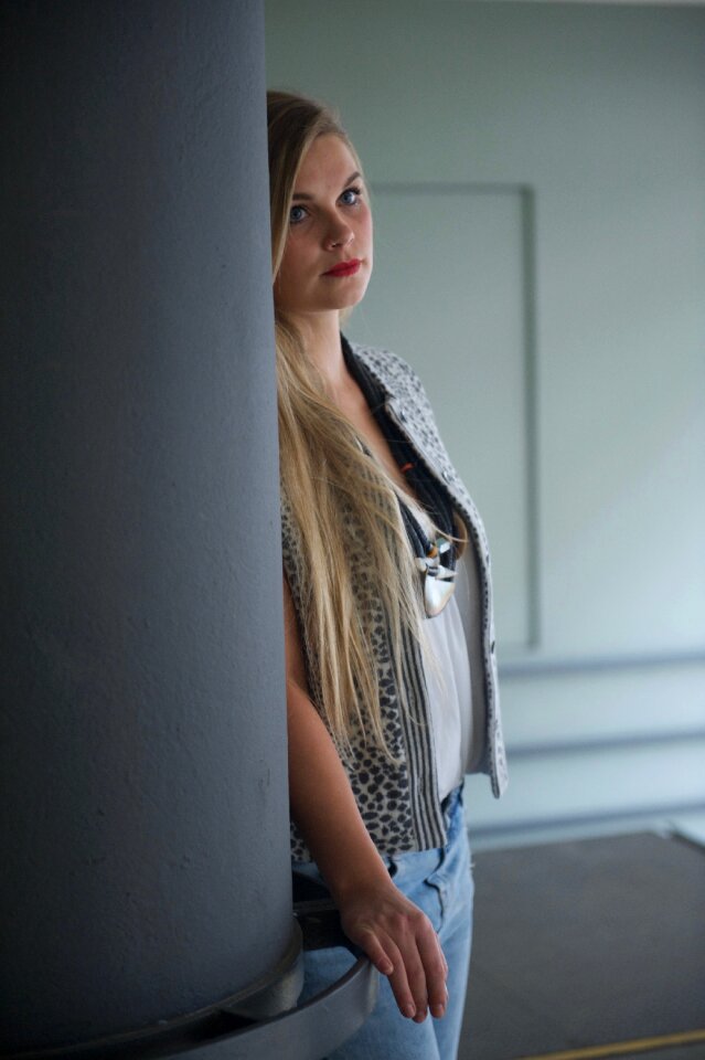 Young woman loneliness