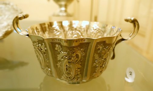 Bowl, probably from Portugal, 1750-1800, silver - Museu Nacional de Soares dos Reis - Porto, Portugal - DSC00549 photo