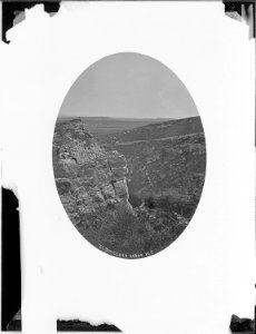 Box Elder Canyon, southeast of Glenrock. Converse County, Wyoming. - NARA - 516880