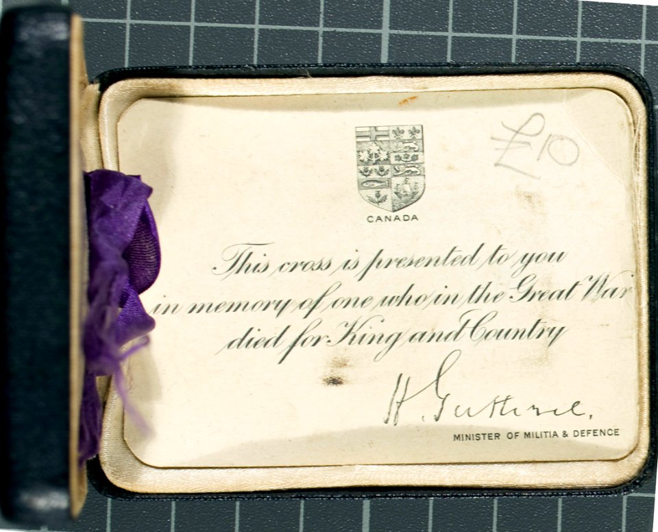 Box for Widow's Cross