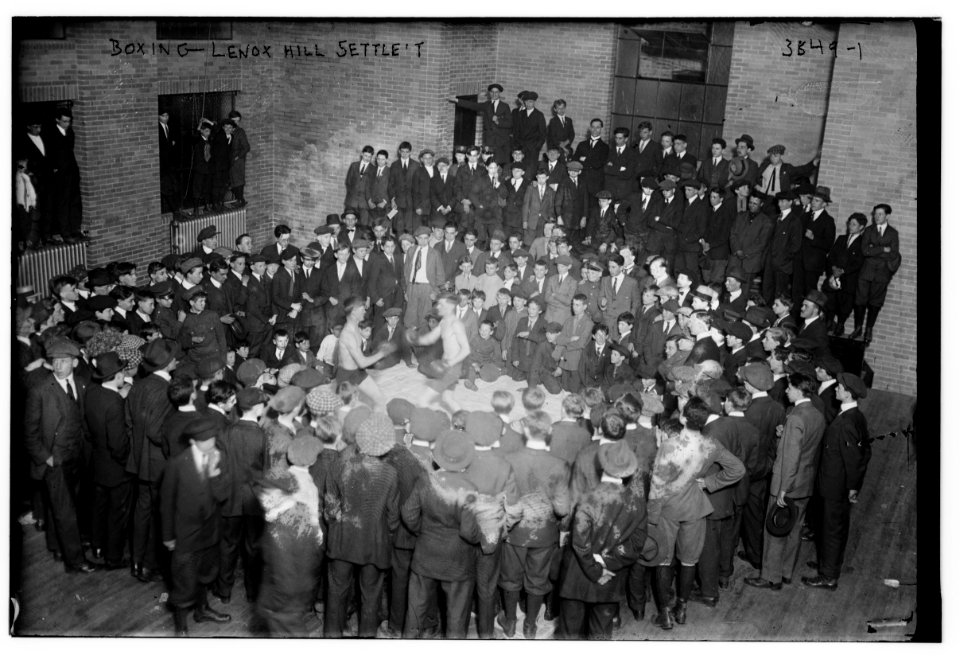 Boxing - Lenox Hill Settle't (i.e., Settlement) LCCN2014701618