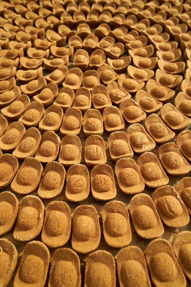 Baked yellow brown