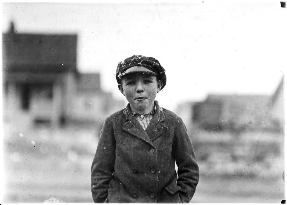 Boy from Loray Mill. Been at it right smart two years. Gastonia, N.C. - NARA - 523105