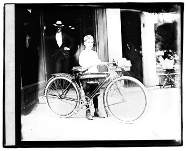 Boy on bicycle LOC npcc.04393