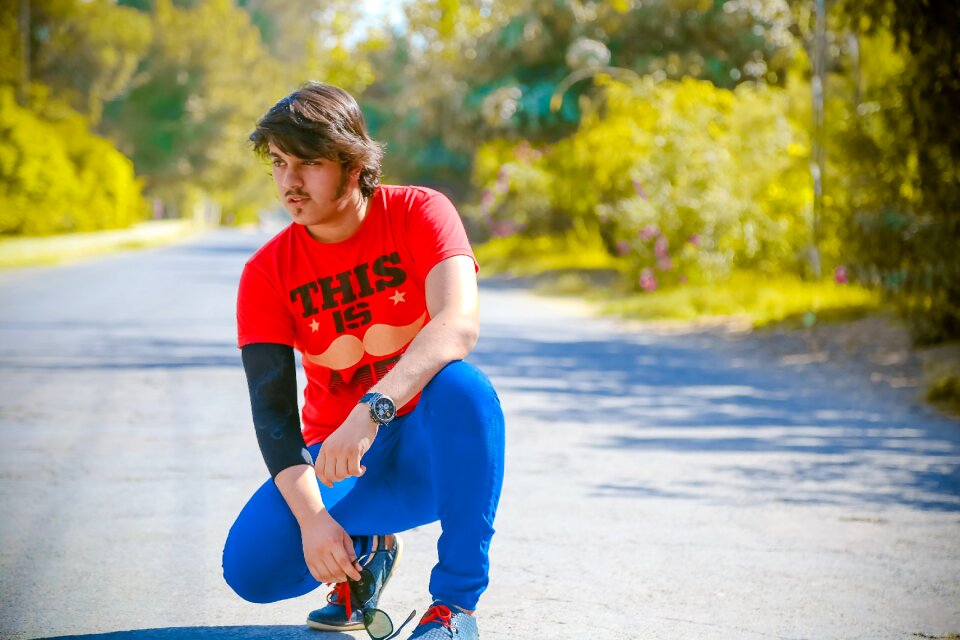Adult man young
