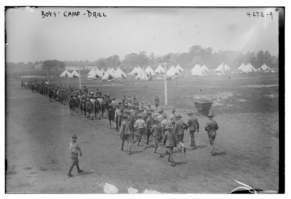 Boy's Camp drill LCCN2014705093