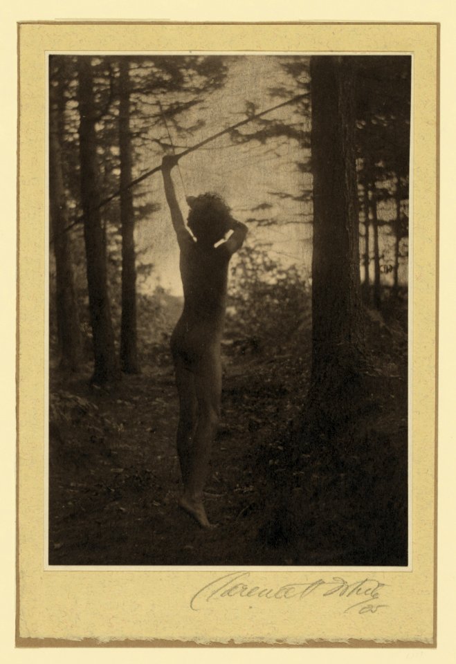Boy with bow and arrow LCCN98503634