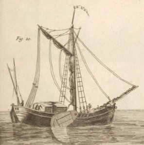 Boyer (navire) en 1791