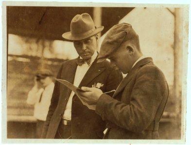 Boys judging prize heifers at 4 H Club Fair at Charleston, W. Va. LOC nclc.04399