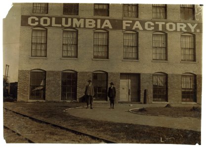 Boys working at Hamilton Brown Shoe Company. Hubert Homesley, 13 years old, said he had been working there over six months. He and 10 other boys had been laid off. Erba Conley said he was 15 LOC nclc.04708