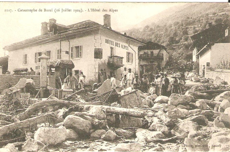 Bozel 1904 catastrophe