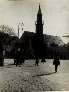 Bozen, Walterplatz mit Kirche. (BildID 15580140)