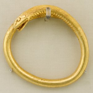 Bracelet coiled snake BM 1946.7-2.2