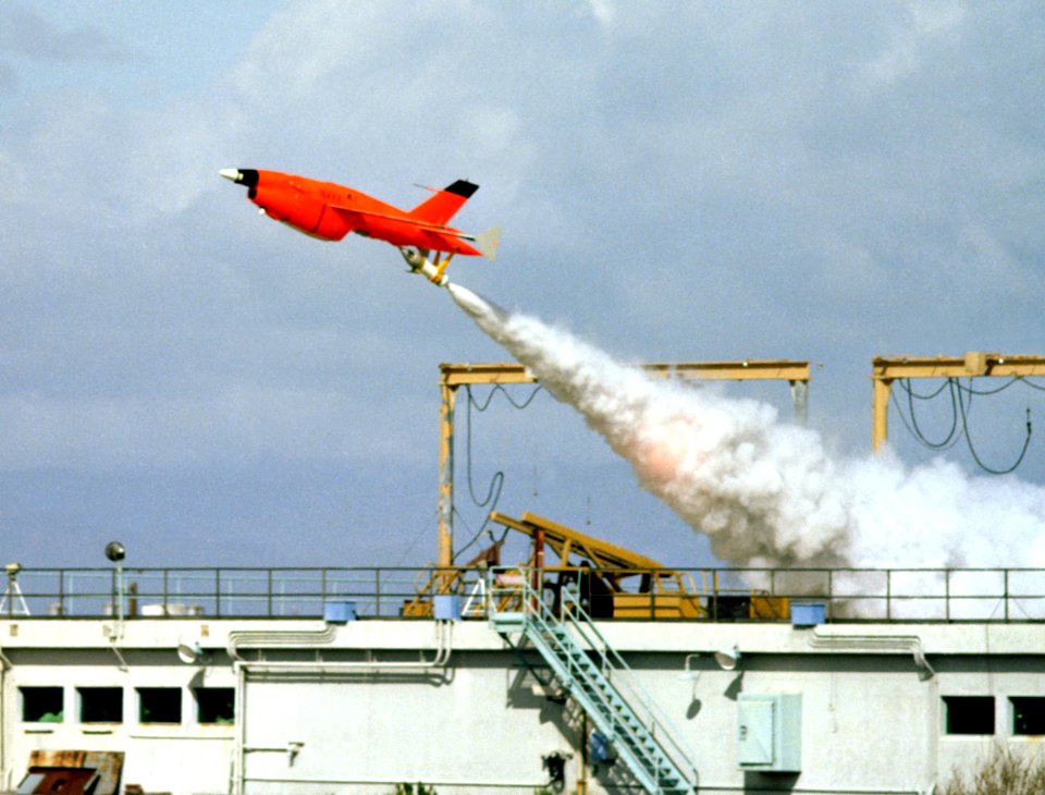 BQM-34S launch at Point Mugu 1983