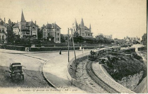 BR 241 4241 - ROYAN-PONTAILLAC - Les Chalets - L'Arrivée du Tramway
