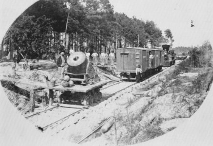 Brady, Mathew B. - Eisenbahngeschütz genannt »Diktator« (Zeno Fotografie)