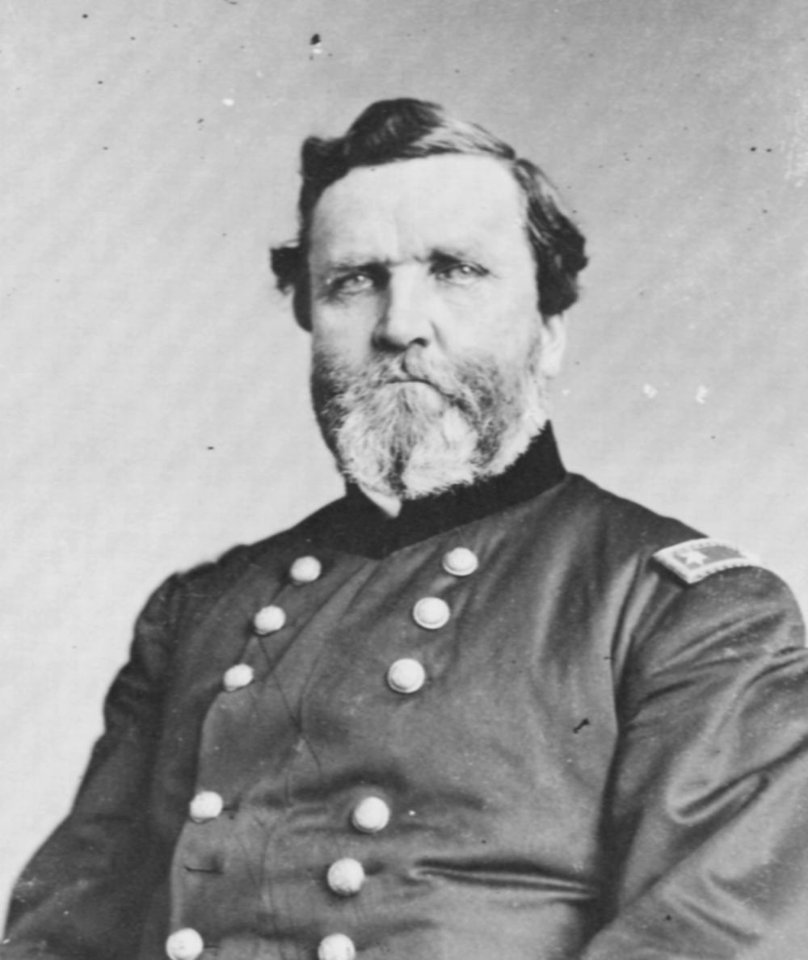 Brady, Mathew B. - General George H. Thomas (Der Felsen von Chicamauga) (Zeno Fotografie)