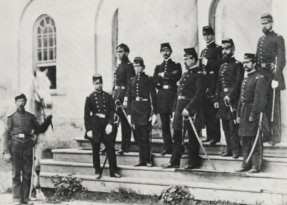 Brady, Mathew B. - General Irwin McDowell und Gefolge (Zeno Fotografie)