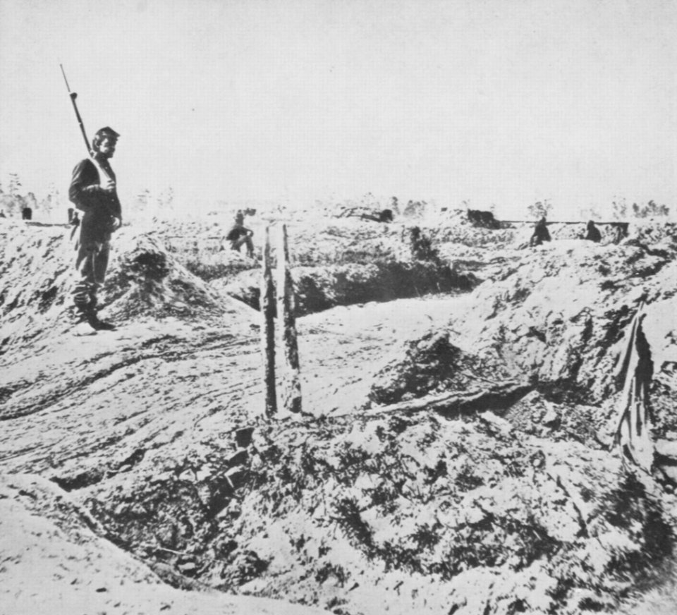 Brady, Mathew B. - Gewehrwache bei Petersburg (Zeno Fotografie)