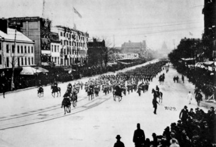 Brady, Mathew B. - Grover Cleveland's Eröffnungsparade (Zeno Fotografie)