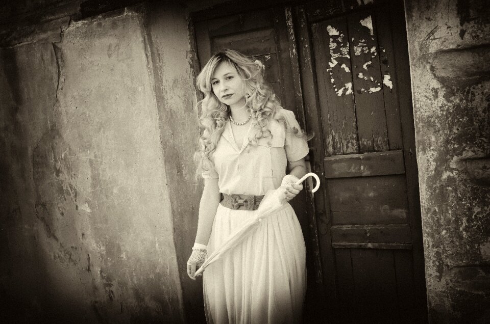 Woman clothing retro