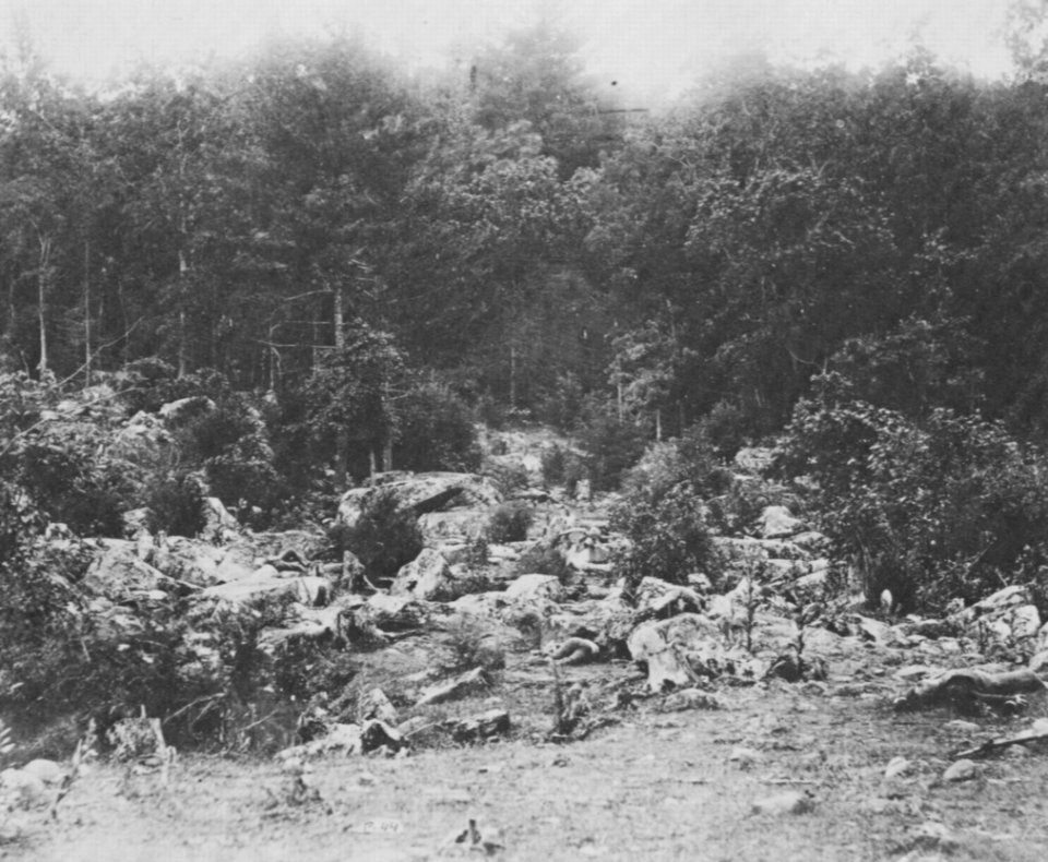 Brady, Mathew B. - Schlachtstall bei Gettysburg (Zeno Fotografie)