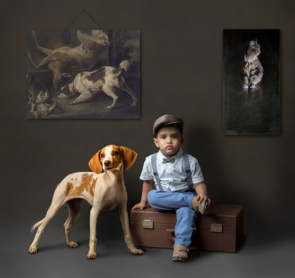 Mammal people portrait