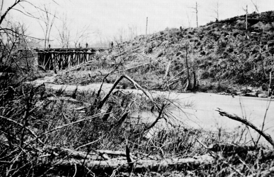 Brady, Mathew B. - Reparatur der Brücke (Zeno Fotografie)