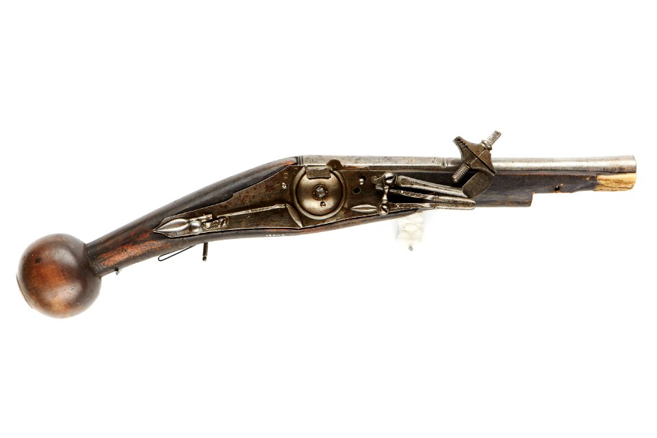 Braherustkammaren, hjullåspistol, 1550-1599 - Skoklosters slott - 90751