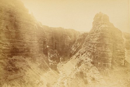 Bramabiau - Source inférieure (Martel-Chabanon, 1884)