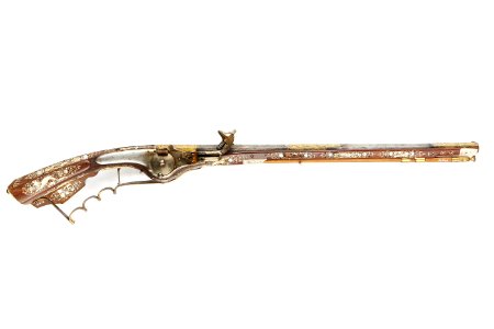 Braherustkammaren, hjullåspistol, 1600-tal - Skoklosters slott - 90798