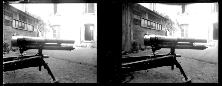 Braine. Canon de 37 - Fonds Berthelé - 49Fi413