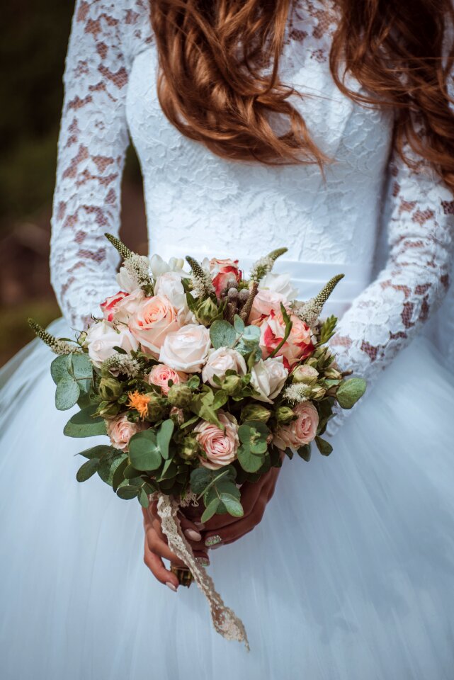 Wedding bouquet bride