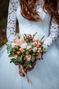 Wedding bouquet bride