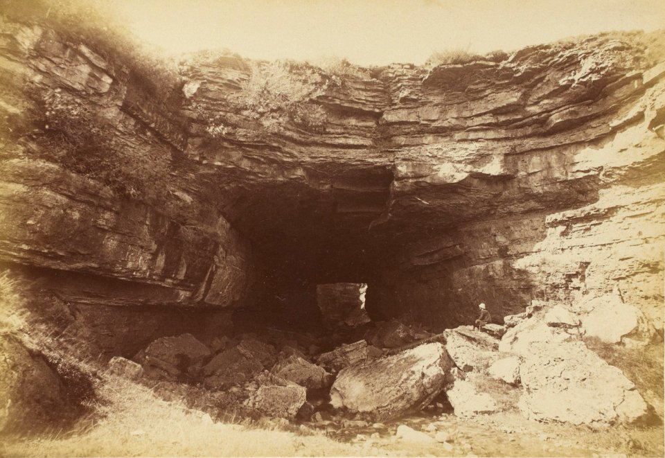 Bramabiau - Entrée du Tunnel (Martel-Chabanon, 1884)