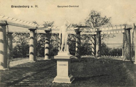Brandenburg (Havel), Brandenburg - Ganymeddenkmal (Zeno Ansichtskarten)