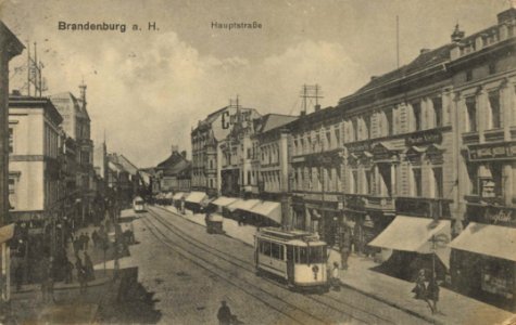 Brandenburg (Havel), Brandenburg - Hauptstraße (3) (Zeno Ansichtskarten)