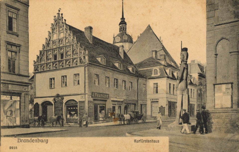 Brandenburg (Havel), Brandenburg - Kurfürstenhaus (Zeno Ansichtskarten)