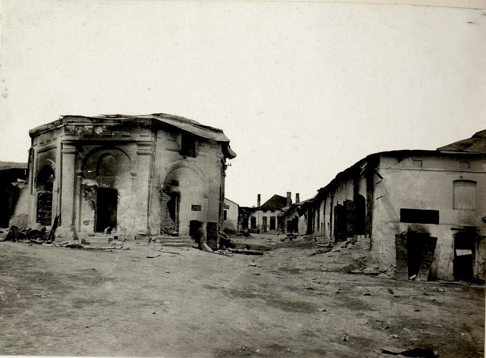 Brandruinen in Podhajce 1917. (BildID 15532780)