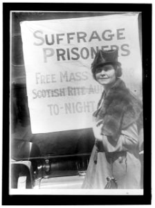 BRANHAM, LUCY. SUFFRAGETTE LCCN2016869828 photo