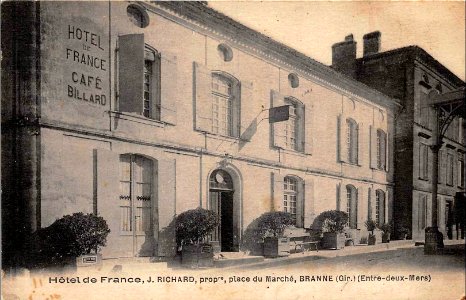 Branne - Hôtel de France